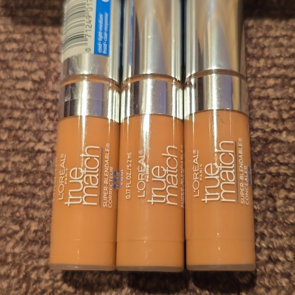LOREAL WOMEN'S TRUE MATCH SUPER-BLENDABLE CONCEALER BUNDLE OF 3 - Picture 2 of 5